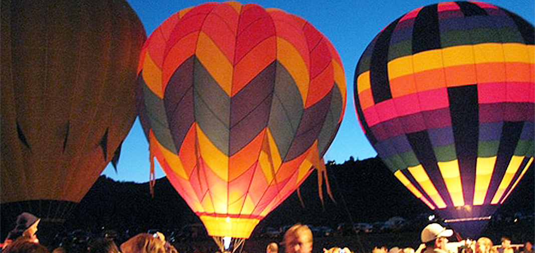 SnowmassBalloonFestival Early morning launch of the Hot Air Balloons during the Snowmass Balloon Festival